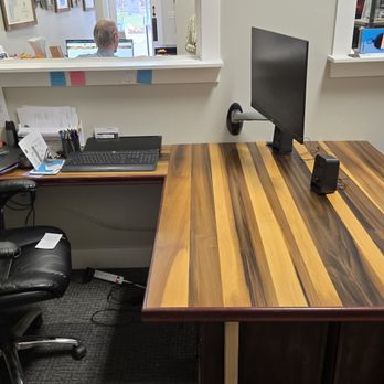 Sunshine Handyman Services - Cut and installed desk - Handyman Near Me Sunshine Handyman Services - Cut and installed desk - Handyman Near Me