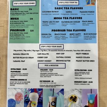 Ohana Nutrition - The Combo Menu - Coffee & Tea Near Me - La Mesa, California Ohana Nutrition - The Combo Menu - Coffee & Tea Near Me - La Mesa, California