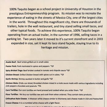 100% Taquito - Mexican Near Me - Houston, Texas