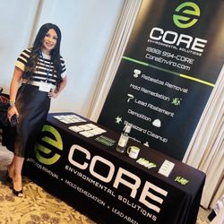 CORE ENVIRONMENTAL SOLUTIONS - Our Business Development Representative at a conference!