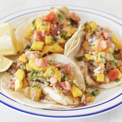 Tacos Queretaro - Mango Fish Tacos