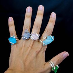 Askins Creek Store - Yes, seaglass by local artists.