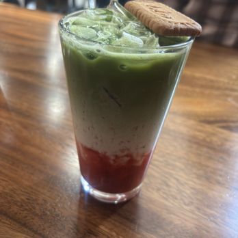 Gina's Kitchen +Catering - strawberry matcha - Breakfast & Brunch Near Me - Rancho Cucamonga, California Gina's Kitchen +Catering - strawberry matcha - Breakfast & Brunch Near Me - Rancho Cucamonga, California