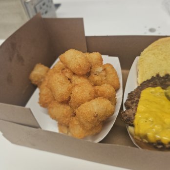 Custom Burgers - Burger and tater tots. Bad burger. Decent tots - Burgers Near Me - Queens, New York Custom Burgers - Burger and tater tots. Bad burger. Decent tots - Burgers Near Me - Queens, New York