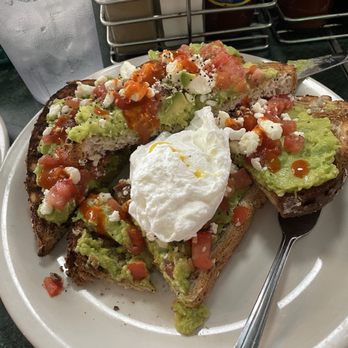 Metro Diner - Avocado Toast - American Near Me - Raleigh, North Carolina