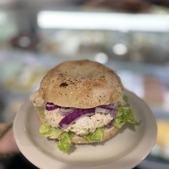 Cafe Paris Garden - a chicken salad sandwich on a plate - Cafeteria Near Me - Miami Beach, Florida Cafe Paris Garden - a chicken salad sandwich on a plate - Cafeteria Near Me - Miami Beach, Florida