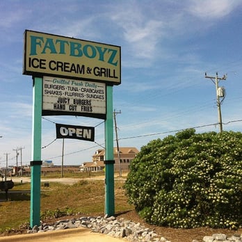 Fatboyz Ice Cream & Grill - FatBoyz! - Ice Cream & Frozen Yogurt Near Me - Nags Head, North Carolina
