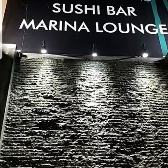 Jade Restaurant - Waterfall sign - Sushi Bars Near Me - Long Beach, California