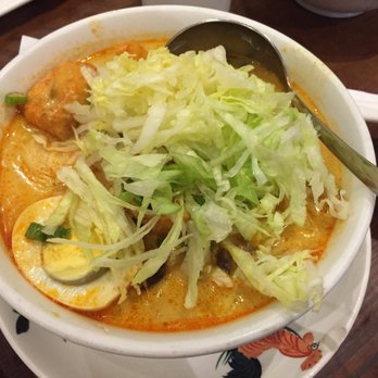 Ipoh Malay Cuisine - Curry Laksa Noodles with Mixed Noodles ($10.95+tax) - Malaysian Near Me - Vancouver, British Columbia Ipoh Malay Cuisine - Curry Laksa Noodles with Mixed Noodles ($10.95+tax) - Malaysian Near Me - Vancouver, British Columbia