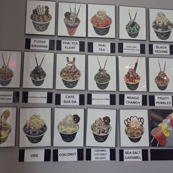 Rollin Creamery - Picture Menu - Ice Cream & Frozen Yogurt Near Me - Bakersfield, California Rollin Creamery - Picture Menu - Ice Cream & Frozen Yogurt Near Me - Bakersfield, California