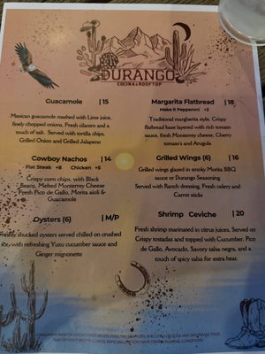 Menu photo 4 Durango Cocina & Rooftop Rancho Cucamonga, CA