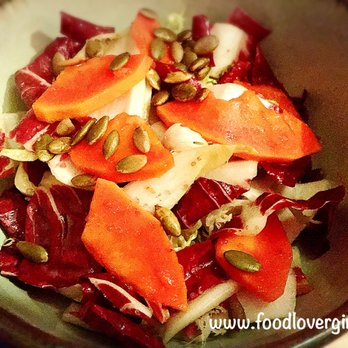 Noreetuh - Papaya & Chicory Salad - New American Near Me - New York, New York Noreetuh - Papaya & Chicory Salad - New American Near Me - New York, New York