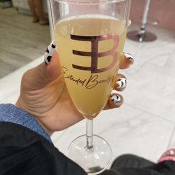 Extended Beauty Bar - Peach Mimosa - Hair Extensions Near Me - Glendale, California