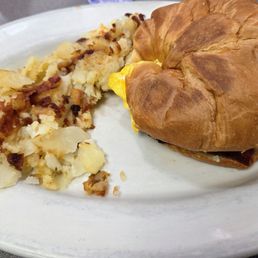 Bacon Croissant Sandwich