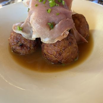 Everett's 8800 - Pork Dumplings - New American Near Me - Big Sky, Montana
