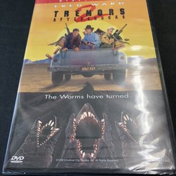 Dollar Tree - 8/25/18. Saturday evening. Tremors 2? On DVD? Yes. Yes. And YYYYYYAAAAAAASSSSS!!!