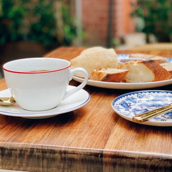 Bianca - Coffee with Bread and Marmalade - French Near Me - Culver City, California Bianca - Coffee with Bread and Marmalade - French Near Me - Culver City, California