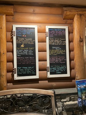 Log Cabin Ice Cream by null