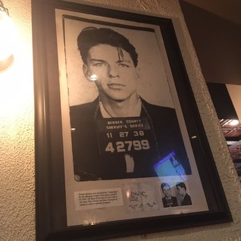 Exchequer Restaurant & Pub - Sinatra mug shot wall decoration - Pizza Near Me - Chicago, Illinois