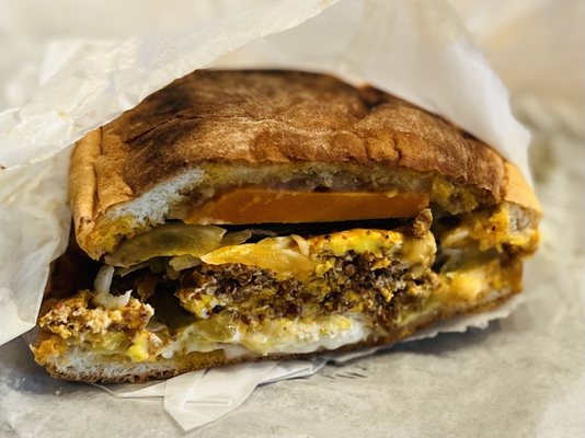 Photo of Jugos Acapulco - Santa Ana, CA, US. Chorizo and Egg torta