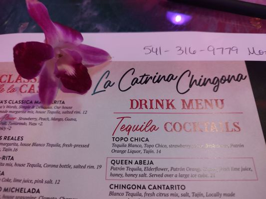 Menu photo 1 La Catrina Chingona Terrebonne, OR Menu photo 1 La Catrina Chingona Terrebonne, OR