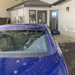 Crystal Clear Windows - This is how they clean gutter