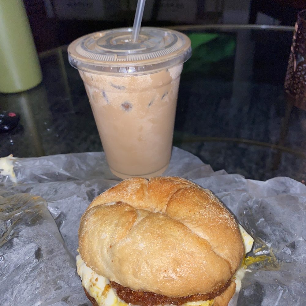Sahadi's Hotties - Caramel Iced Coffee - Hot Dogs Near Me - New Britain, Connecticut