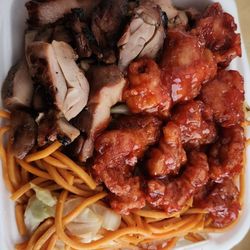Tasty Goody - Orange Chicken, Teriyaki chicken, chow mein