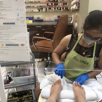 Pro Nails - Moveable pexiglass for optics. - Nail Salons Near Me - Tustin, California