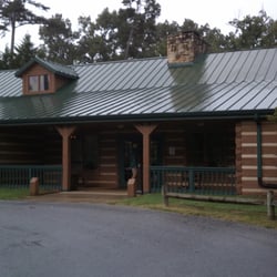 Bear Trace Golf Course at Harrison Bay - Front of the clubhouse... it's bigger inside than it looks