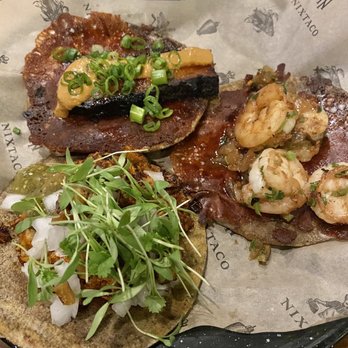 Nixtaco - Pork belly, spicy shrimp and Al pastor tacos - Mexican Near Me - Roseville, California Nixtaco - Pork belly, spicy shrimp and Al pastor tacos - Mexican Near Me - Roseville, California
