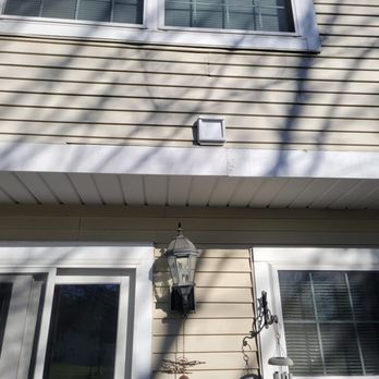 Dryer Vent Squad of Dallas-Fort Worth - Beautiful and functional powder coated steel dryer wall vent that comes in 4 colors - white, tan, brown black - Air Duct Cleaning Near Me