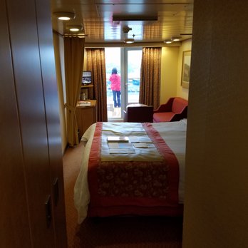 Seward Terminal - Our room...nice veranda on the rear of the boat - Travel Services Near Me - Seward, Alaska