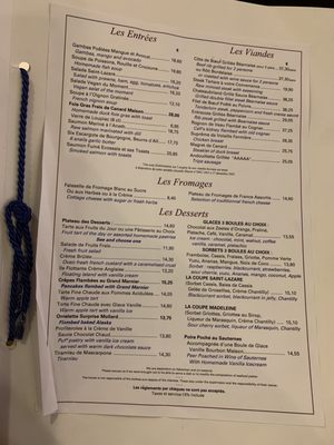 Menu photo 1 Brasserie Mollard Paris, 75