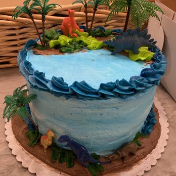 Oliver's Bakery - dinosaur cake - Donuts Near Me - Kenosha, Wisconsin