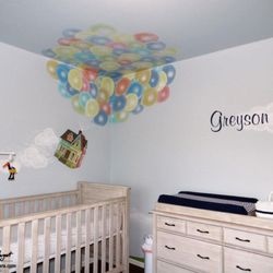 Art by Tamara Hergert - Up Pixar Movie mural by Tamara Hergert