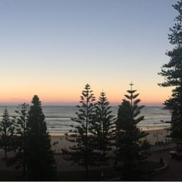 Awesome view from Moo's rooftop.