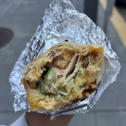 Chipotle Burrito w/ bacon and avocado Chipotle Burrito w/ bacon and avocado
