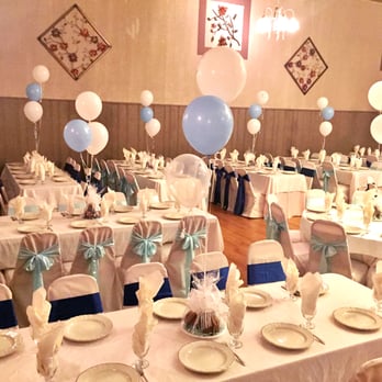 BJ Polonia - tables set for a wedding reception - Sports Bars Near Me - Garfield, New Jersey