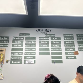 Chillest Shave Ice - Choices - Shaved Ice Near Me - Honolulu, Hawaii Chillest Shave Ice - Choices - Shaved Ice Near Me - Honolulu, Hawaii