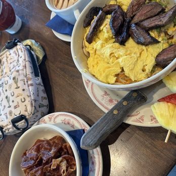 Eggstasy - Crispy Prosciutto And Eggs Steak omelette Mocha - Breakfast & Brunch Near Me - Mesa, Arizona Eggstasy - Crispy Prosciutto And Eggs Steak omelette Mocha - Breakfast & Brunch Near Me - Mesa, Arizona
