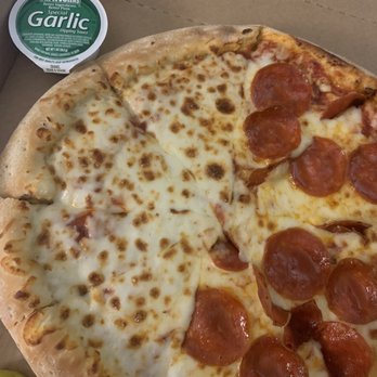 Papa Johns Pizza - Half Cheese Half Pepperoni - Pizza Near Me - Hernando, Mississippi