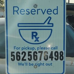 Walmart Pharmacy - Curbside pickup.