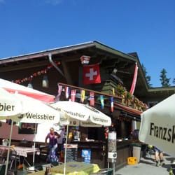 Wildmoosalm - Wildmoosalm vom Biergarten aus gesehen