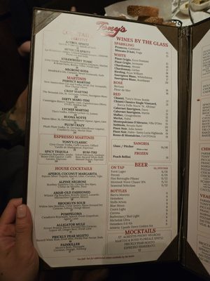 Menu photo 8 Tony's Di Napoli New York, NY Menu photo 8 Tony's Di Napoli New York, NY