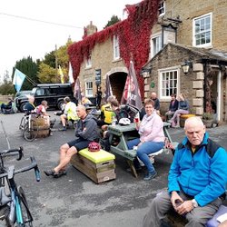 Crown Inn Yorkshire Pub - World cycling championships