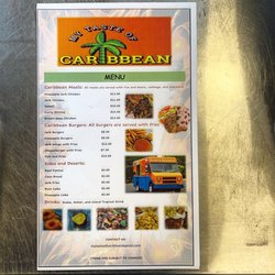 My Taste Of Caribbean - Menu