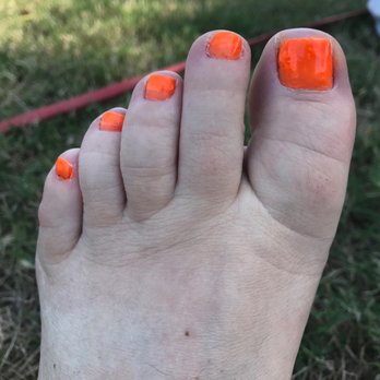 Avondale Star Nails - My mess of a pedicure - Nail Salons Near Me - Avondale, Arizona