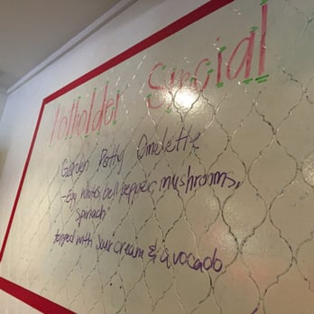 The Potholder Cafe - Specials Board - Breakfast & Brunch Near Me - Long Beach, California The Potholder Cafe - Specials Board - Breakfast & Brunch Near Me - Long Beach, California