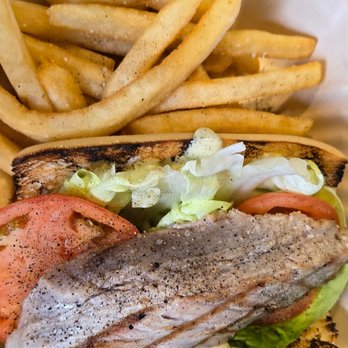 Nico's Pier 38 - grilled ahi sandwich - Seafood Near Me - Honolulu, Hawaii Nico's Pier 38 - grilled ahi sandwich - Seafood Near Me - Honolulu, Hawaii